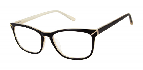 L.A.M.B. LAUF106 Eyeglasses, Black (BLK)