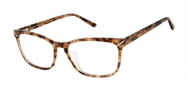 L.A.M.B. LAUF106 Eyeglasses, Gold (GLD)