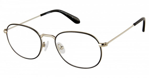 Cremieux BOUCLE Eyeglasses, BLACK/SILVER