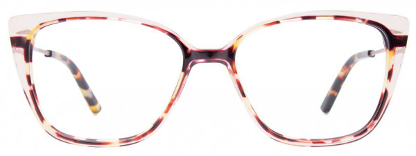 Paradox P5088 Eyeglasses, 010 - Beige Cr & Tort / Satin Pink