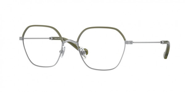 Brooks Brothers BB1099J Eyeglasses, 1025 SHINY SILVER (SILVER)