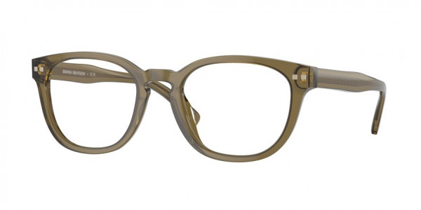 Brooks Brothers BB2057 Eyeglasses, 6156 TRANSPARENT OLIVE (GREEN)