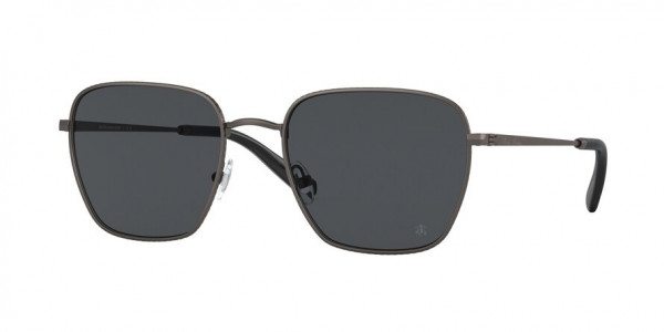 Brooks Brothers BB4063 Sunglasses, 102487 MATTE GUNMETAL DARK GREY SOLID (GREY)