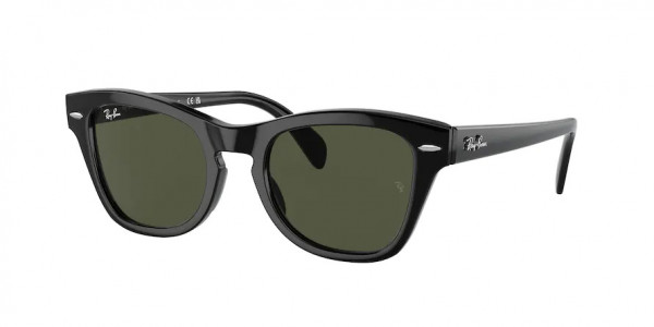 Ray-Ban RB0707S Sunglasses, 901/31 BLACK GREEN (BLACK)