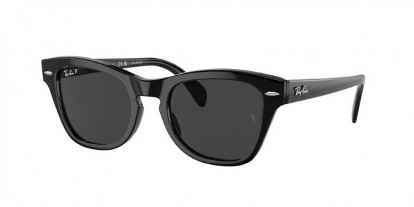Ray-Ban RB0707SF Sunglasses, 901/48 BLACK POLAR BLACK (BLACK)