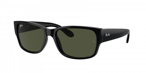 Ray-Ban RB4388 Sunglasses, 601/31 BLACK GREEN (BLACK)