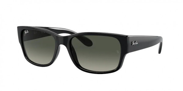 Ray-Ban RB4388 Sunglasses, 601/71 BLACK GREY GRADIENT (BLACK)
