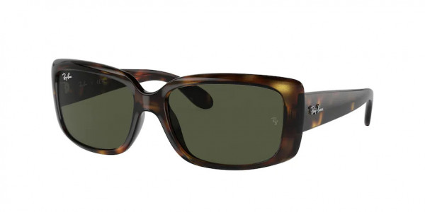 Ray-Ban RB4389 Sunglasses, 710/31 HAVANA GREEN (TORTOISE)