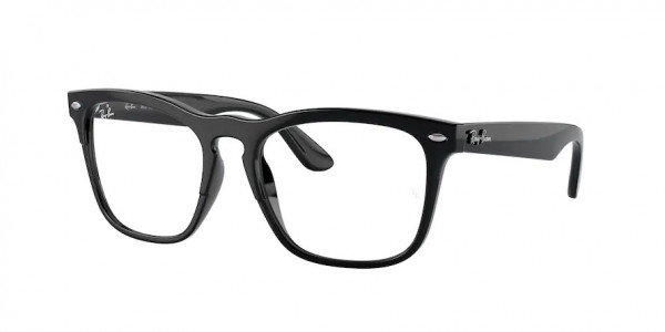 Ray-Ban Optical RX4487VF STEVE Eyeglasses, 8192 STEVE BLACK (BLACK)