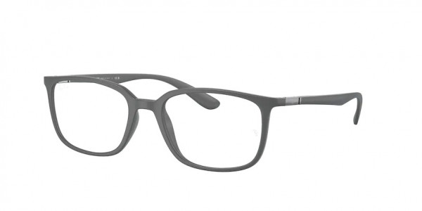Ray-Ban Optical RX7208 Eyeglasses, 5521 MATTE GREY (GREY)