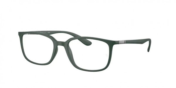 Ray-Ban Optical RX7208 Eyeglasses, 8062 MATTE GREEN (GREEN)