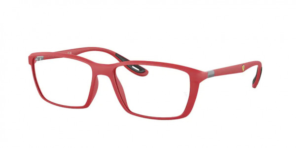 Ray-Ban Optical RX7213M Eyeglasses, F628 MATTE RED (RED)