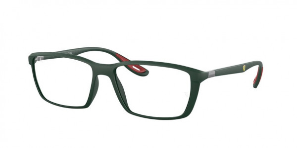 Ray-Ban Optical RX7213M Eyeglasses, F677 MATTE GREEN (GREEN)