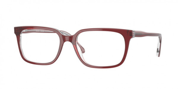 Sferoflex SF1151 Eyeglasses, C641 TOP BORDEAUX ON TRANSPARENT (RED)