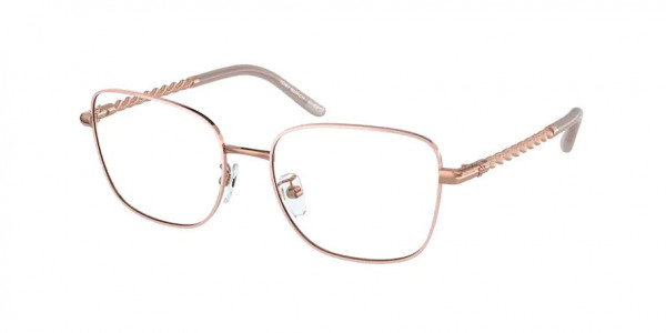 Tory Burch TY1077 Eyeglasses, 3340 SHINY ROSE GOLD / BLUSH (PINK)