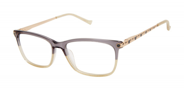 Tura R597 Eyeglasses, Grey/Gold Glitter (GRY)