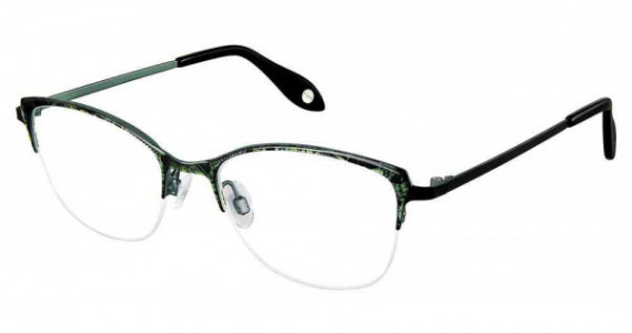Fysh UK F-3702 Eyeglasses, M216-JADE BLACK