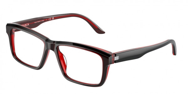 Starck Eyes SH3087 Eyeglasses, 0006 RED BLACK RED (RED)