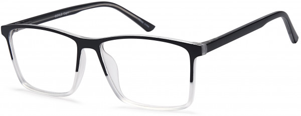Millennial GOALS Eyeglasses, Black Crystal