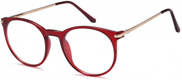 Millennial LIT Eyeglasses, Burgundy