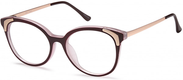 Millennial GIF Eyeglasses, Burgundy