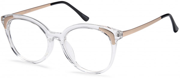 Millennial GIF Eyeglasses, Crystal