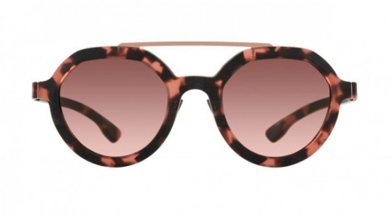 ic! berlin Edison Sunglasses, Ecoblush-Rough-Shiny-Copper