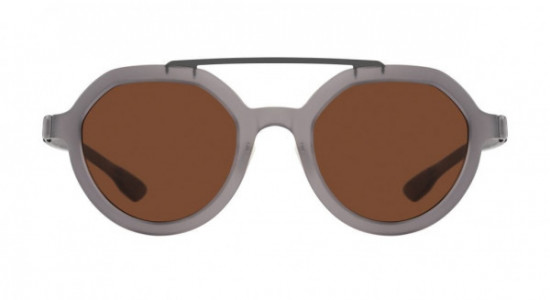ic! berlin Edison Sunglasses, Ecogrey-Matt-Gun-Metal