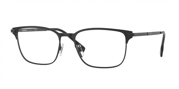 Burberry BE1372 MALCOLM Eyeglasses, 1007 MALCOLM BLACK (BLACK)