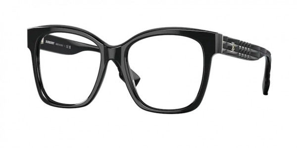 Burberry BE2363F SYLVIE Eyeglasses, 3001 SYLVIE BLACK (BLACK)