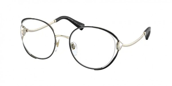 Bvlgari BV2245B Eyeglasses, 2018 PALE GOLD/BLACK (GOLD)