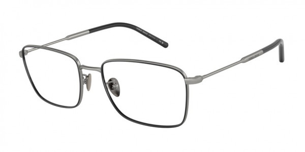 Giorgio Armani AR5127J Eyeglasses, 3003 MATTE GUNMETAL/BLACK (GREY)