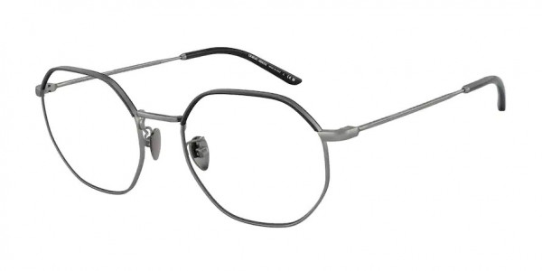 Giorgio Armani AR5130J Eyeglasses, 3003 MATTE GUNMETAL/BLACK (GREY)