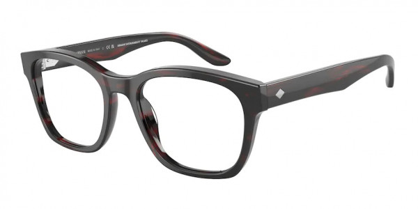 Giorgio Armani AR7229 Eyeglasses, 5963 STRIPED BROWN (TORTOISE)