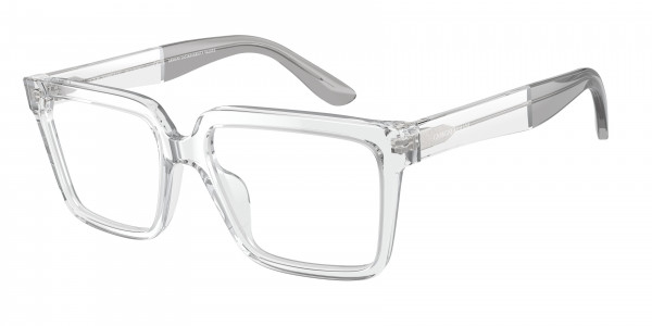 Giorgio Armani AR7230U Eyeglasses, 5893 TRASPARENT CRYSTAL (TRANSPARENT)