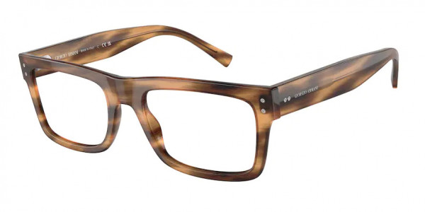 Giorgio Armani AR7232 Eyeglasses, 5921 STRIPED HONEY (TORTOISE)