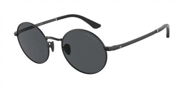 Giorgio Armani AR6140 Sunglasses, 300187 MATTE BLACK DARK GREY (BLACK)