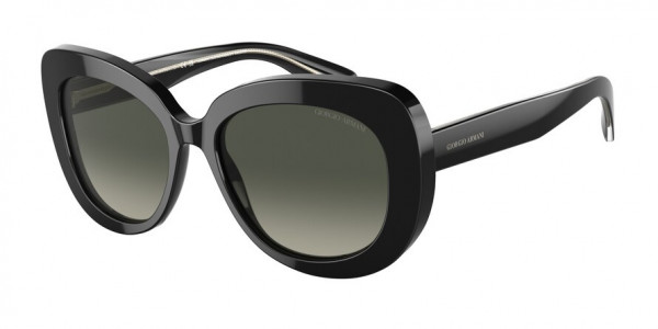 Giorgio Armani AR8168 Sunglasses, 587571 BLACK GREY GRADIENT (BLACK)