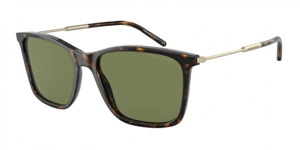 Giorgio Armani AR8176 Sunglasses, 50262A HAVANA GREEN (TORTOISE)