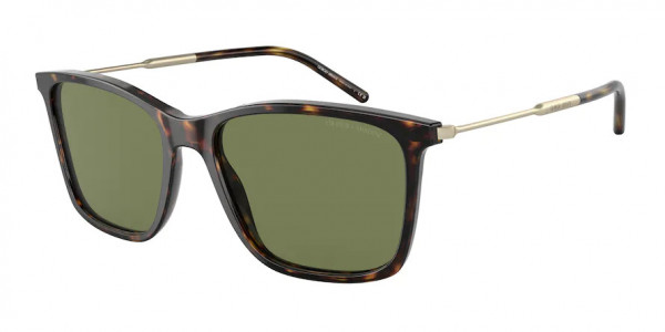 Giorgio Armani AR8176F Sunglasses, 50262A HAVANA GREEN (TORTOISE)