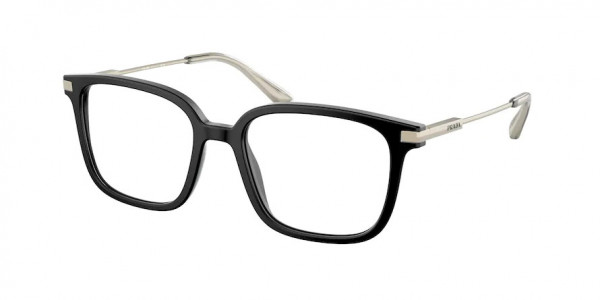 Prada PR 04ZV Eyeglasses, 1BO1O1 MATTE BLACK (BLACK)