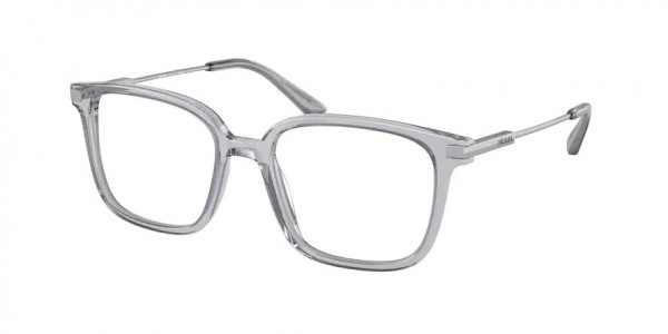 Prada PR 04ZV Eyeglasses, U431O1 GREY CRYSTAL (GREY)