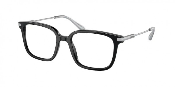 Prada PR 04ZVF Eyeglasses, 1AB1O1 BLACK
