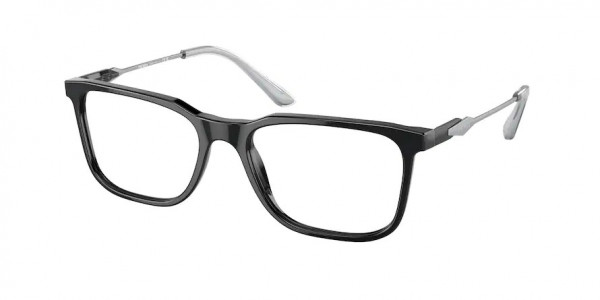Prada PR 05ZV Eyeglasses, 1AB1O1 BLACK