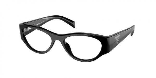 Prada PR 06ZV Eyeglasses, 1AB1O1 BLACK