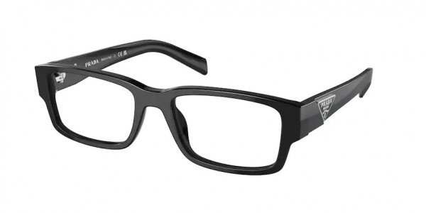 Prada PR 07ZV Eyeglasses, 1AB1O1 BLACK