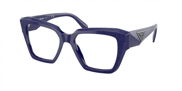 Prada PR 09ZV Eyeglasses, 18D1O1 MARMO BALTICO (WHITE)