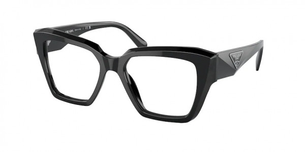 Prada PR 09ZV Eyeglasses, 1AB1O1 BLACK