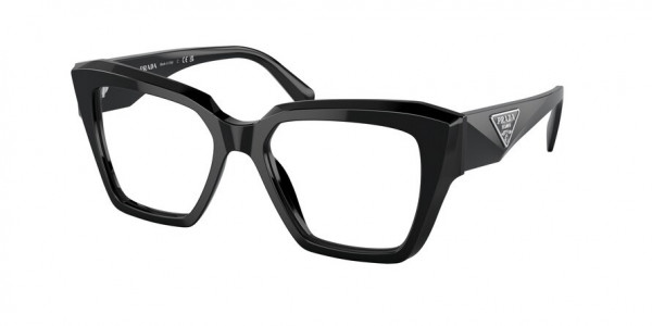Prada PR 09ZVF Eyeglasses, 1AB1O1 BLACK