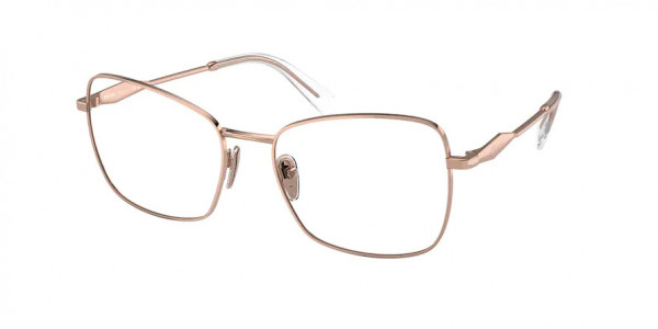 Prada PR 53ZV Eyeglasses, SVF1O1 PINK GOLD (PINK)